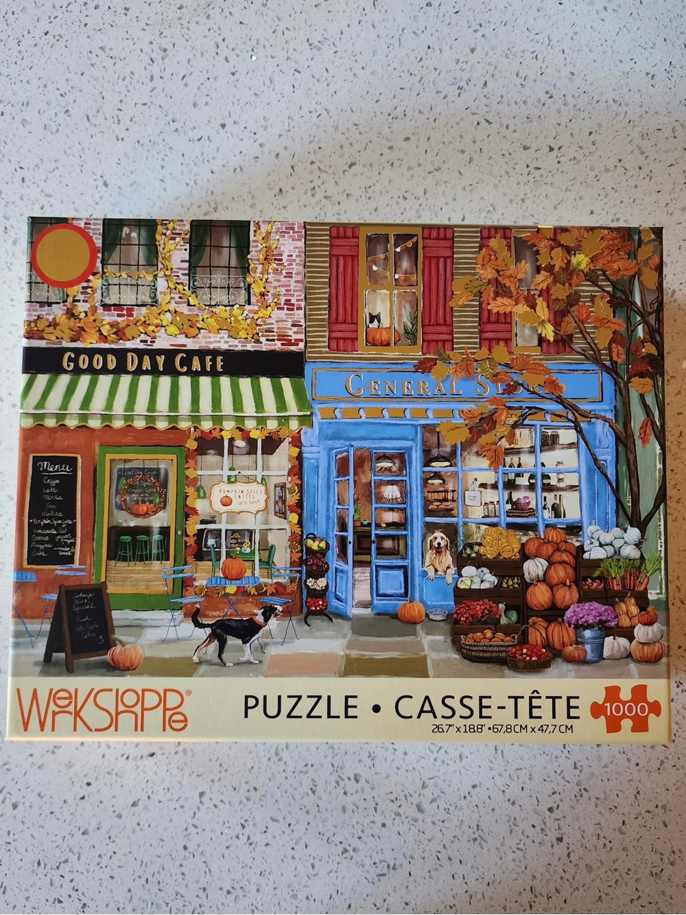 🎃 WerkShoppe Autumn on Main 1000 Piece Puzzle